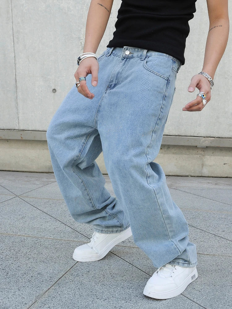  Baggy Jeans Oversize Straight Denim 