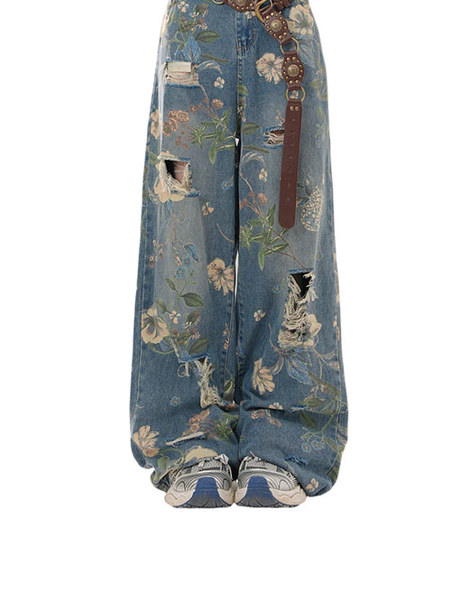 Baggy Harajuku 90S Aesthetic Denim 