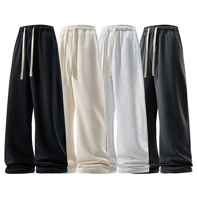 Wide Leg Pant Fashion Causal Breathable Men Sweatpants